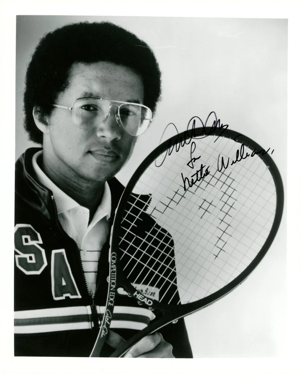 Carte Autographe Signée Arthur Ashe - Authentifiée PSA/DNA - Collector Tennis