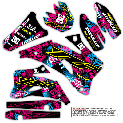 #ad Cycra Powerflow GRAPHICS KIT 2014 2015 2016 2017 YZ 250F 450F YAMAHA DECALS $139.99