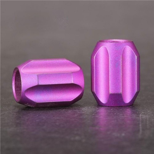 Titanium Alloy Knife Lanyard Bead Paracord Bracelet Bead Necklace Pendant DIY - Picture 19 of 32