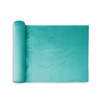 Turquoise Custom 12' FT Fabric Roll Shade Cloth Fence Outdoor Windscreen Privacy
