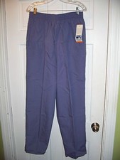 VINTAGE 80'S Cape Cod Women's Size 18 Elastic Waist Violet Lightweight Pants NWT