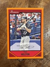 Todd Helton 7 Card Lot 2007 Bowman Orange /250 Topps Allen & Ginter Hall of Fame