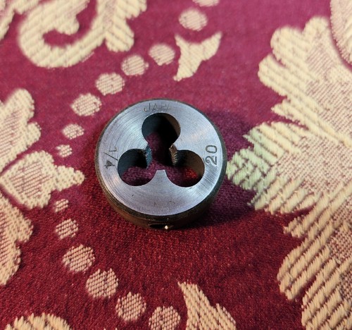 6 Vintage "Ace" Marke 1/4"-20 Gewinde Rund Matrizen Made in USA. plus 6 andere - Bild 17 von 21