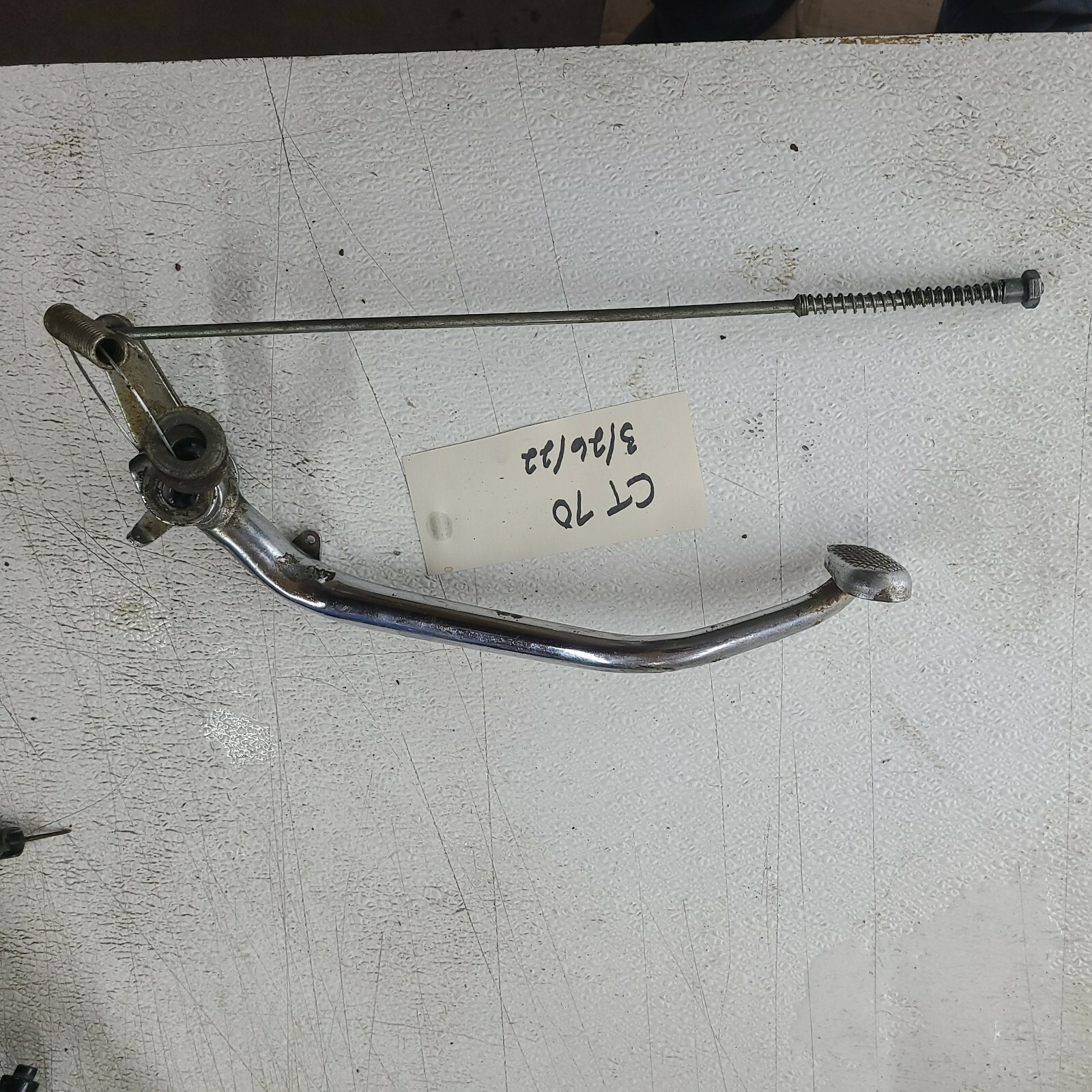1971 71 Honda CT70 Rear Brake Pedal eBay