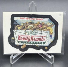 2005 Topps Wacky Packages Series 2 Krusty Krumbs Doughnuts #20