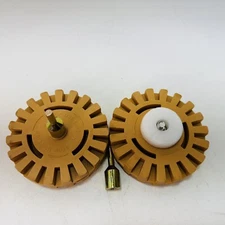 2X Car Sticker Remover Wheel For Remove Car Glue Adhesive Sticker Degumming Disc