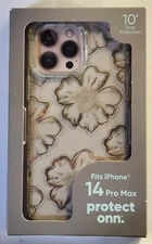 Iphone 14 Pro Max Cell Phone Case Protect Onn Floral Pattern