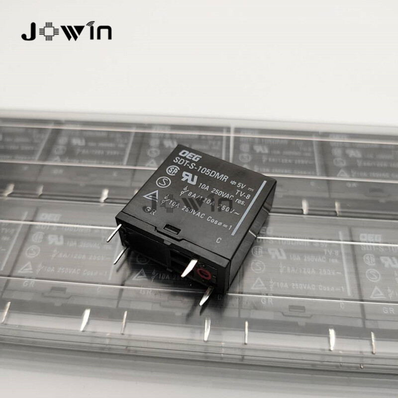 5 PCS NEW SDT-S-105DMR OEG Relay 5VDC 10A 4 Pin 5V - Foto 7