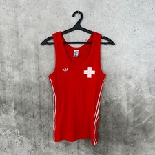 ADIDAS VINTAGE 1970 OLYMPIC GAMES SWITZERLAND NATIONAL TEAM VENTEX TOP JERSEY