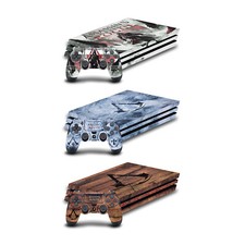 OFFICIAL ASSASSIN'S CREED ROGUE KEY ART VINYL SKIN DECAL FOR SONY PS4 PRO BUNDLE