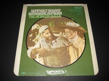 "The African Queen" starring Humphrey Bogart RCA SelectaVision VideoDisc CED