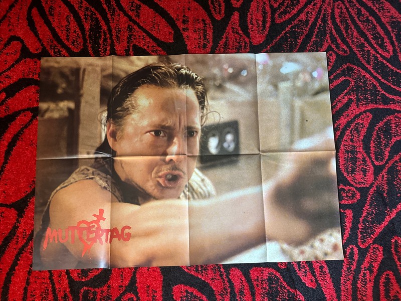 Mother's Day German A1 poster Muttertag Troma Horror slasher 80's gore style C