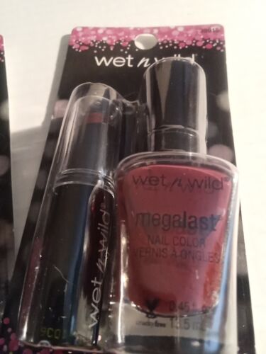 Esmalte de uñas y lápiz labial Wet N Wild 2 piezas 2 paquetes/un precio - Imagen 2 de 4
