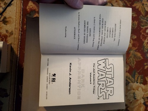 Star Wars Vol. 2 of the Jedi Academy Trilogy-Dark Apprentice (Kevin Jackson 1994 - Imagen 6 de 8