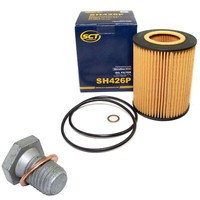 ÖLfilter SH426P + ÖLablassschraube FüR BMW 7Er 740D E65 730I E66 E67