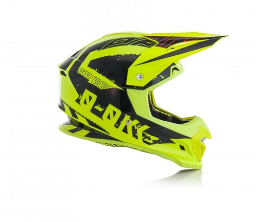 CASCO ACERBIS MOTOCROSS ENDURO PROFILE 4 GIALLO FLUO | eBay