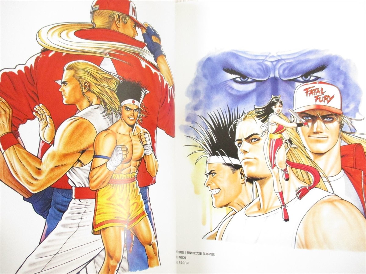 SNK CHARACTERS Art Book Set PERFECTION & EXTRA Neo Geo Fan KOF