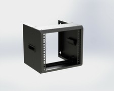 10 Zoll (10")  Rack Magic 5HE Studio/Wand  Rack - 250mm Tiefe  - Schwarz
