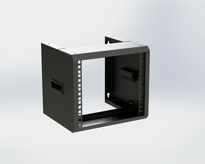 10 Zoll (10'')  Rack Magic 5HE Studio/Wand  Rack - 250mm Tiefe  - Schwarz