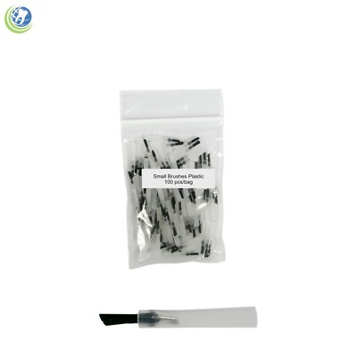 Dental Applicator Brush Tips for Composites Bonding Pit & Fissure Sealant 100pk