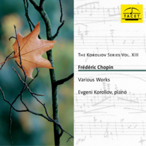 Frederic Chopin Frederic Chopin: Various Works (CD) Album