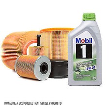 KIT TAGLIANDO 6 LT OLIO 5W30 + 4 FILTRI Mercedes Classe B 180 200 CDI dal 2004