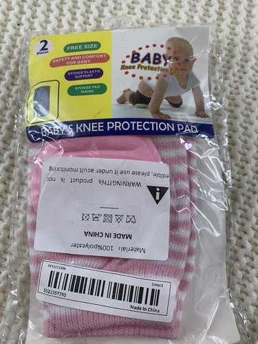 Baby Knee&Elbow Guard/pad for Crawling Ideal for 6-12 Months Babies. 1 Pair