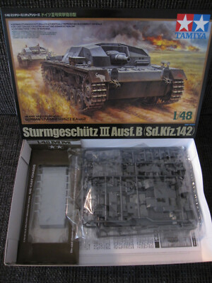 Sd.Kfz 142 Sturmgeschütz III Ausf. B von Tamiya im Maßstab 1:48   