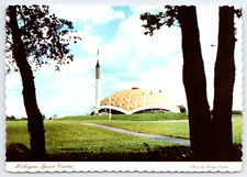 Vtg Postcard Michigan Space Center Jackson Community College