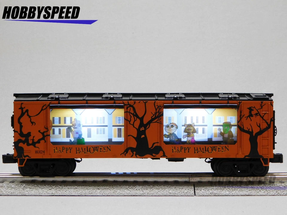 MTH RAILKING HALLOWEEN TRICK OR TREATERS ACTION CAR freight O GAUGE 30-79690 NEW - Image 4 of 4