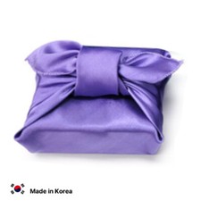 Korea Traditional Cloth Craft Food Wrapping Purple Bojagi Visiting Gift