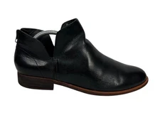 Kork Ease Bootie Womens 10 M Black Zipper Renny Ankle Shoes Boots Leather