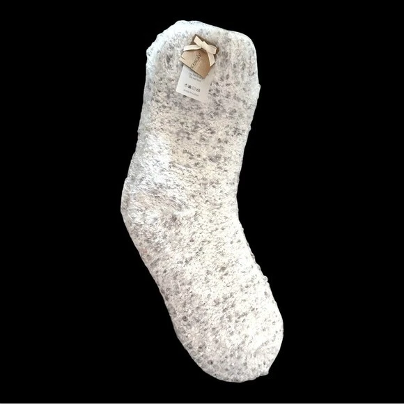 Новый с Ярлыками FRANCESCA'S ресницы поп флис с подкладкой носки противоскользящий экипажа носки слоновой кости носки - Изображение 2 из 4