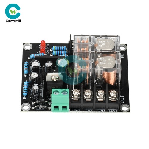 UPC1237 Stereo Speaker Protection Board Delay Boot Circuit Module 12-18V 300W*2 - Picture 7 of 14