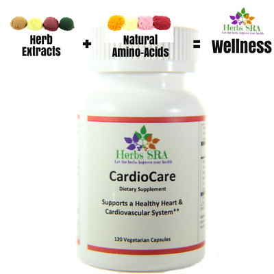 BLOOD PRESSURE CONTROL,120  Capsules, Reduce High Blood pressure, Strength Heart