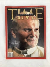POPE JOHN PAUL II, 1920-2005, TIME MAGAZINE COMMEMORATIVE ISSUE, APRIL 11 2005