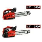 25.4cc 12'' Gas Chainsaw Top Handle Compact handheld Chain Saw 2-Stroke Engine