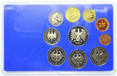 Deutsches Museum 記念硬貨セット Federal Republic of Germany - coin set DM KMS 1982 J