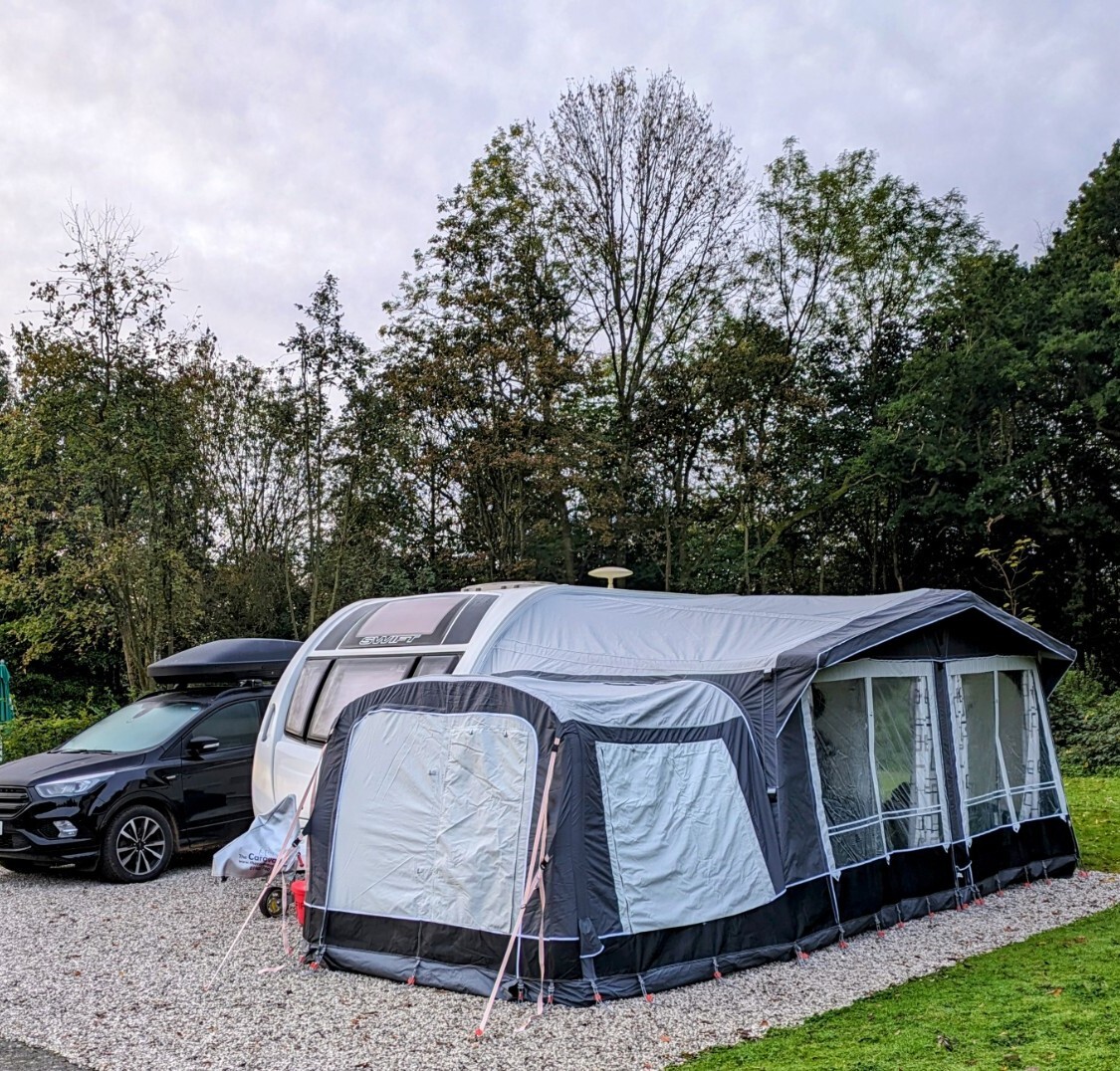 Camptech Kensington Air Awning & Air Annexe 1 Season Old eBay