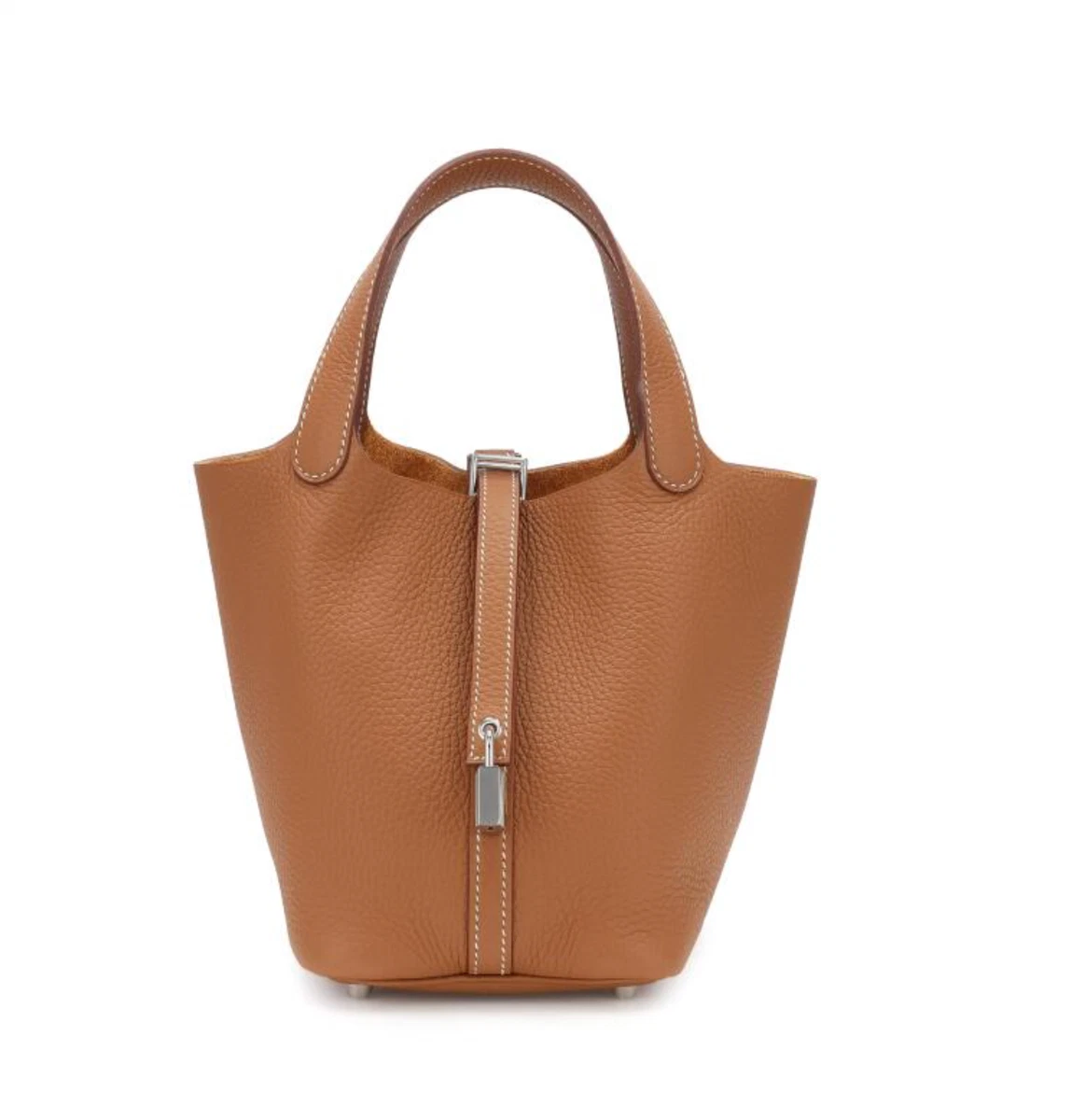 Replica Hermes Picotin Lock 18 Bag In Gold Clemence Leather