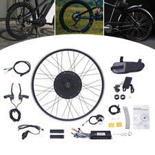 700C 28"/29'' 1000W LCD Electric Bicycle Motor Conversion Kit Ebike Rear Wheel