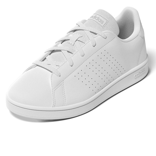 Adidas Advantage K Para mujeres/Niños Talla 5UK Blanco Entrenadores Gimnasio Zapatos Nuevos - Imagen 5 de 6