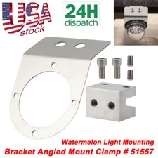 Universal Watermelon Frame Bracket Angled Mount Billet Aluminum Clamp w Hardware