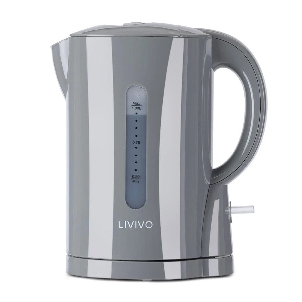 1L ELECTRIC TRAVEL KETTLE KITCHEN CORDLESS CARAVAN HOT WATER JUG HOTEL CAMPING
Opens in a new window