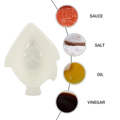 6 Stk Premium -Dip-Gerichte Sauce-Teller Pro Hot-Pot-Zubehör