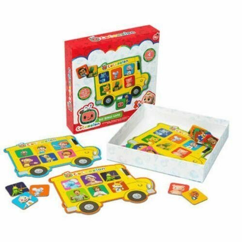Cocomelon Bus Bingo Game COCOMELON TOYS COCOMELON PUZZLES COCOMELON GIFTS KIDS