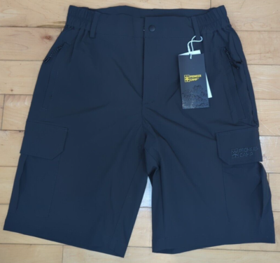 NEW Pioneer Camp Small Gray Cargo Shorts -Stretchy, Big Pockets
