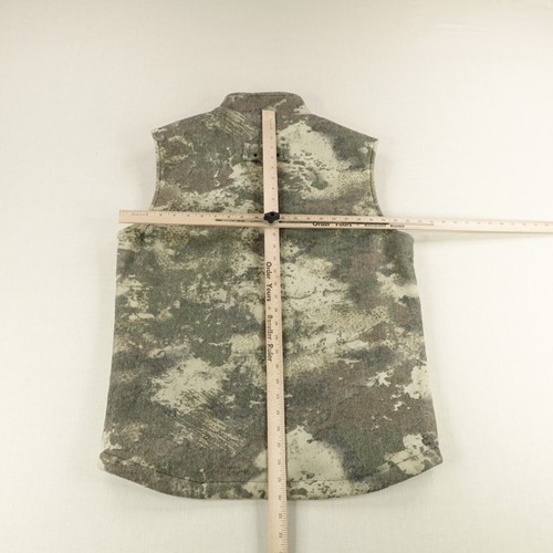Cabelas Vest Mens Medium Green 4Most Windshear Wooltimate Wool Fleece Hunting - Picture 8 of 12