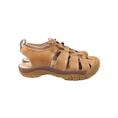 Keen Newport H2 Crafted Natural Tan Brown Waterproof Leather  display picture 3