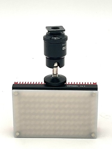 Aputure Amaran AL-MX Bi-Color LED Mini Light - W/ Swivel Mount Working - Picture 5 of 7